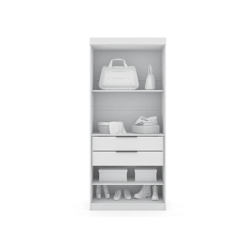 Mulberry 2.0 Sectional Modern Armoire Wardrobe Closet