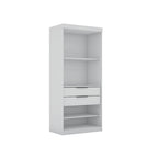 Mulberry 2.0 Sectional Modern Armoire Wardrobe Closet