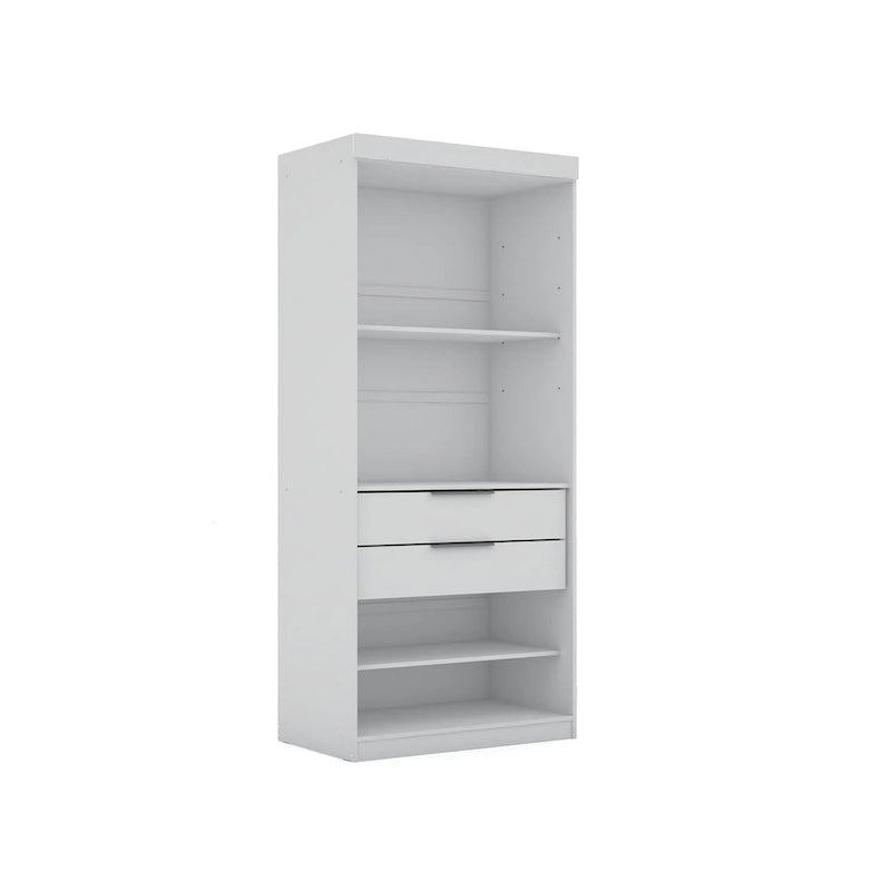 Mulberry 2.0 Sectional Modern Armoire Wardrobe Closet