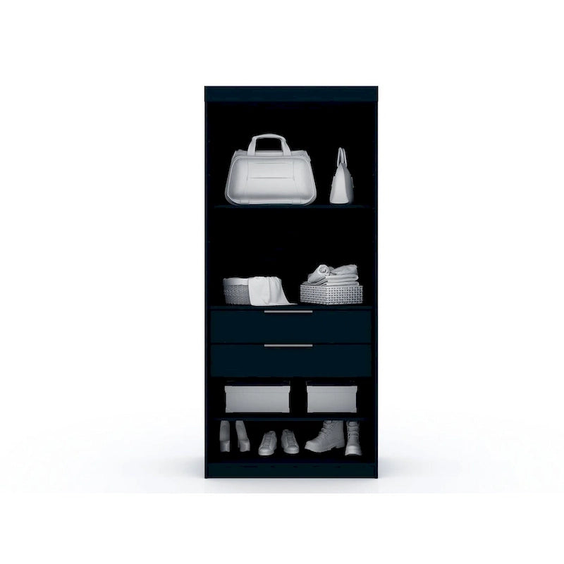 Mulberry 2.0 Sectional Modern Armoire Wardrobe Closet