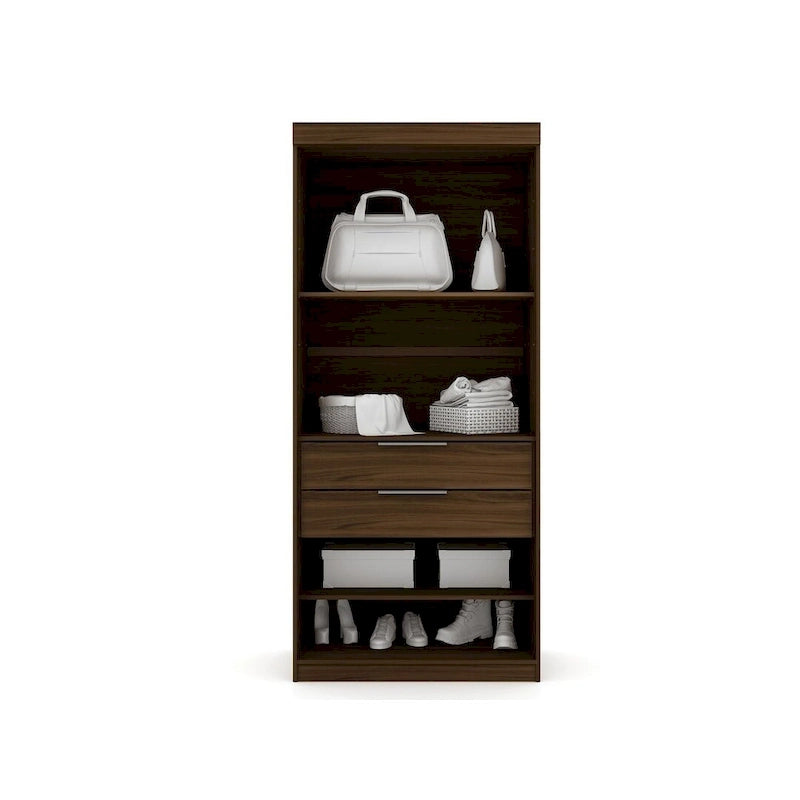 Mulberry 2.0 Sectional Modern Armoire Wardrobe Closet