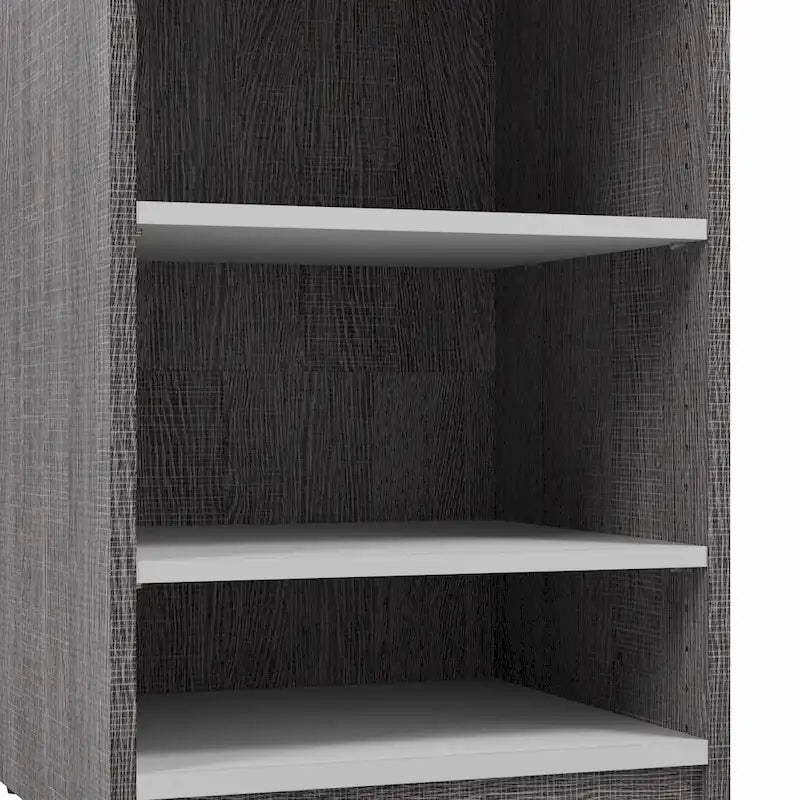 Cielo 20W Set of Floating Shelves for Cielo Murphy Bed by Bestar