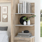 Cielo 20W Set of Floating Shelves for Cielo Murphy Bed by Bestar