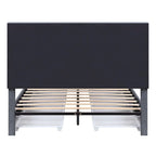 Furniture of America Naxime Modern 4-Drawer Fabric Platform Bed