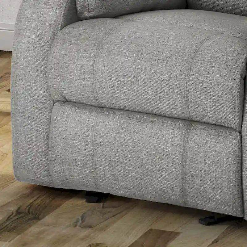 Mozelle Classic Fabric Gliding Recliner by Christopher Knight Home