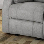 Mozelle Classic Fabric Gliding Recliner by Christopher Knight Home