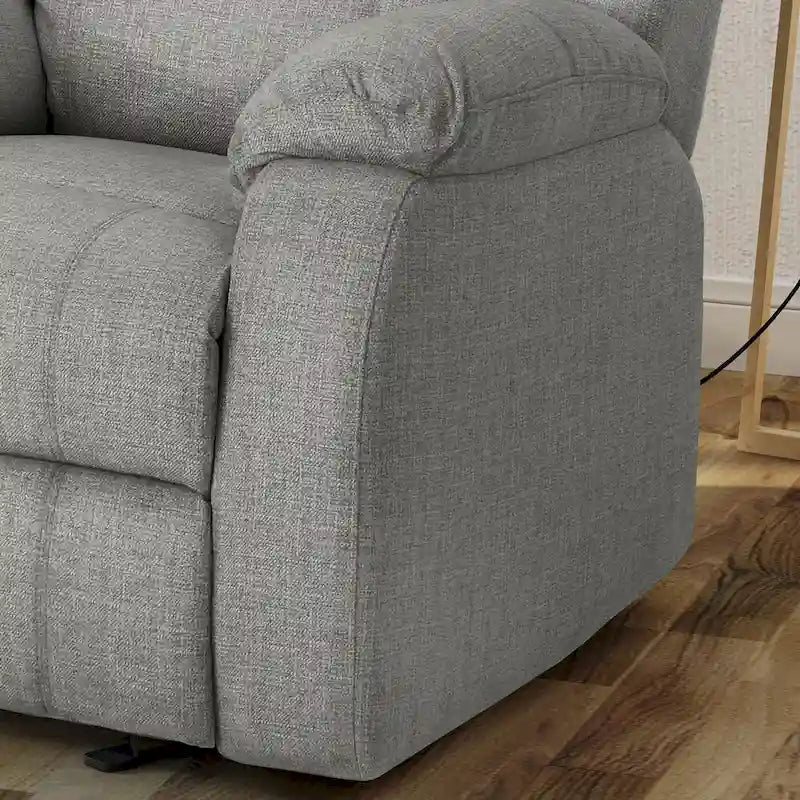 Mozelle Classic Fabric Gliding Recliner by Christopher Knight Home