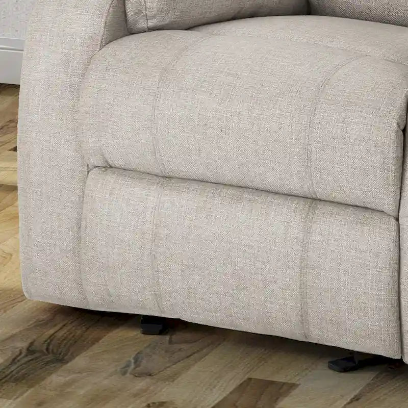 Mozelle Classic Fabric Gliding Recliner by Christopher Knight Home