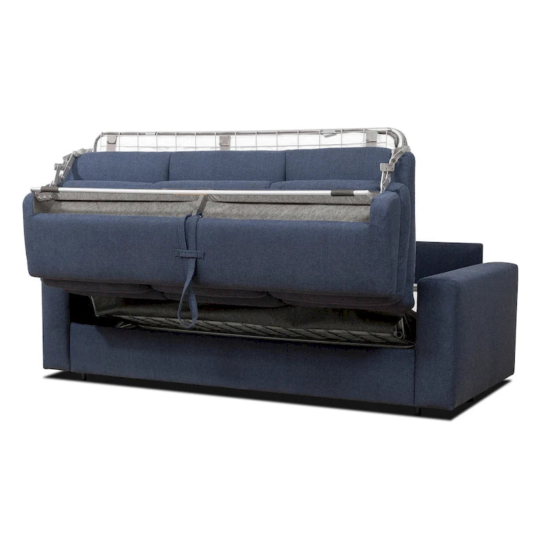 Stearns & Foster Paolo 82 in. Queen Sleeper Sofa with 5in Memory Foam Mattress
