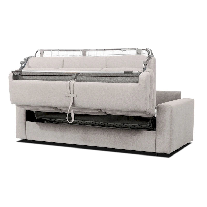 Stearns & Foster Paolo 82 in. Queen Sleeper Sofa with 5in Memory Foam Mattress
