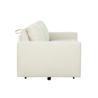 Stearns & Foster Paolo 82 in. Queen Sleeper Sofa with 5in Memory Foam Mattress