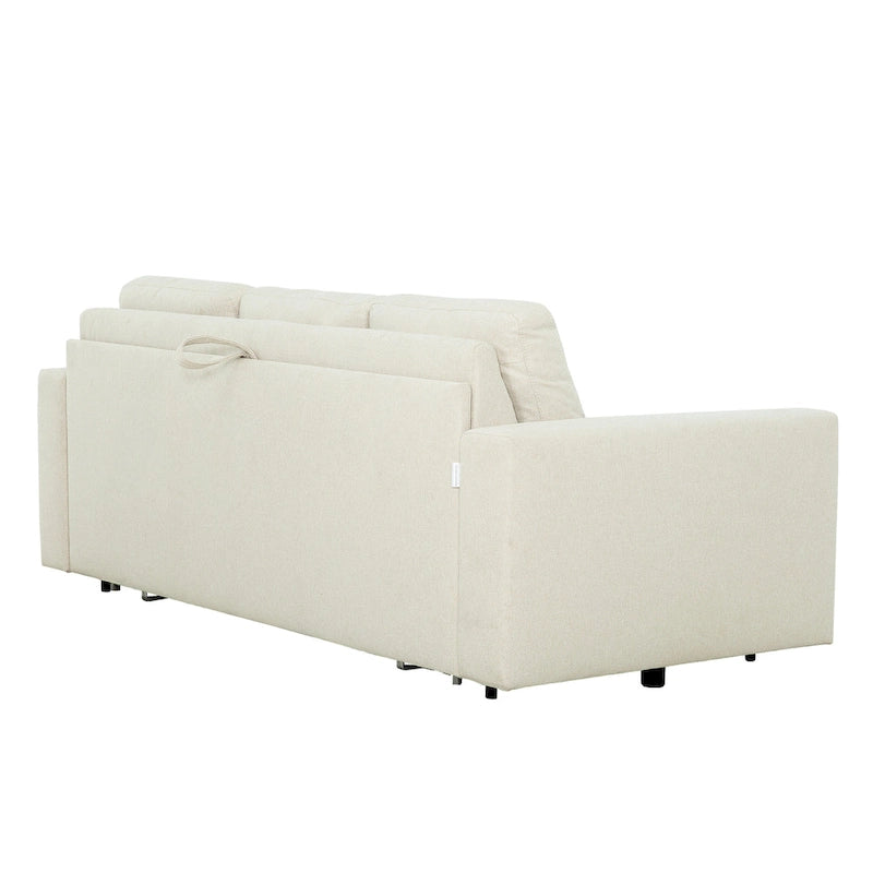 Stearns & Foster Paolo 82 in. Queen Sleeper Sofa with 5in Memory Foam Mattress