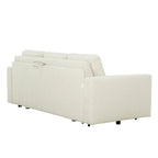 Stearns & Foster Paolo 82 in. Queen Sleeper Sofa with 5in Memory Foam Mattress