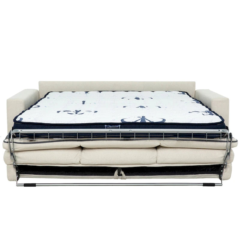 Stearns & Foster Paolo 82 in. Queen Sleeper Sofa with 5in Memory Foam Mattress