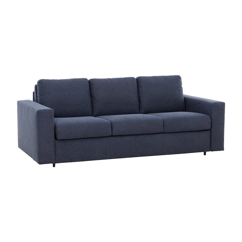 Stearns & Foster Paolo 82 in. Queen Sleeper Sofa with 5in Memory Foam Mattress