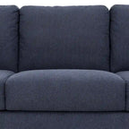 Stearns & Foster Paolo 82 in. Queen Sleeper Sofa with 5in Memory Foam Mattress