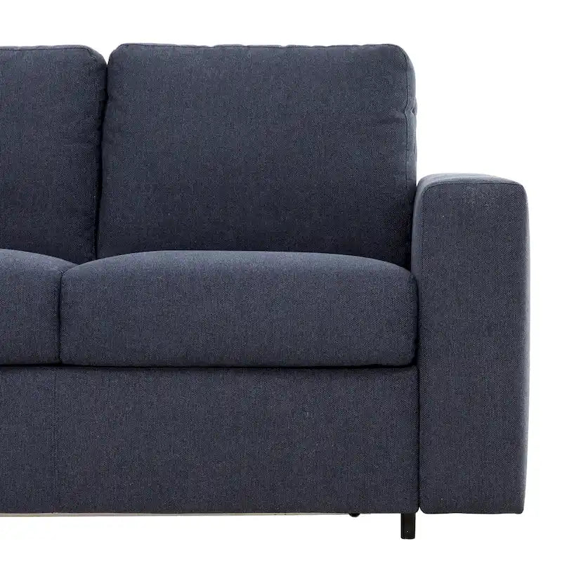 Stearns & Foster Paolo 82 in. Queen Sleeper Sofa with 5in Memory Foam Mattress
