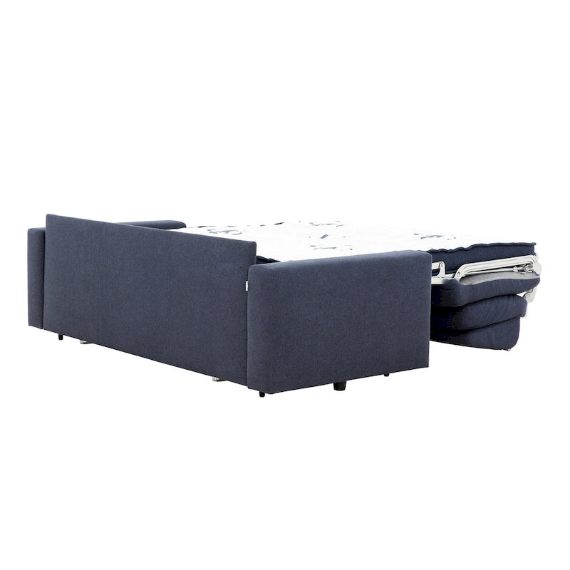 Stearns & Foster Paolo 82 in. Queen Sleeper Sofa with 5in Memory Foam Mattress