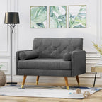 Eugene Fabric Mid-Century Modern Club Chair by Christopher Knight Home