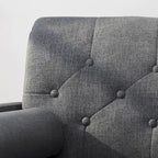 Eugene Fabric Mid-Century Modern Club Chair by Christopher Knight Home