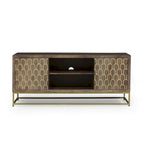 Cannonville Contemporary Wooden TV Stand by Christopher Knight Home