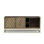 Cannonville Contemporary Wooden TV Stand by Christopher Knight Home