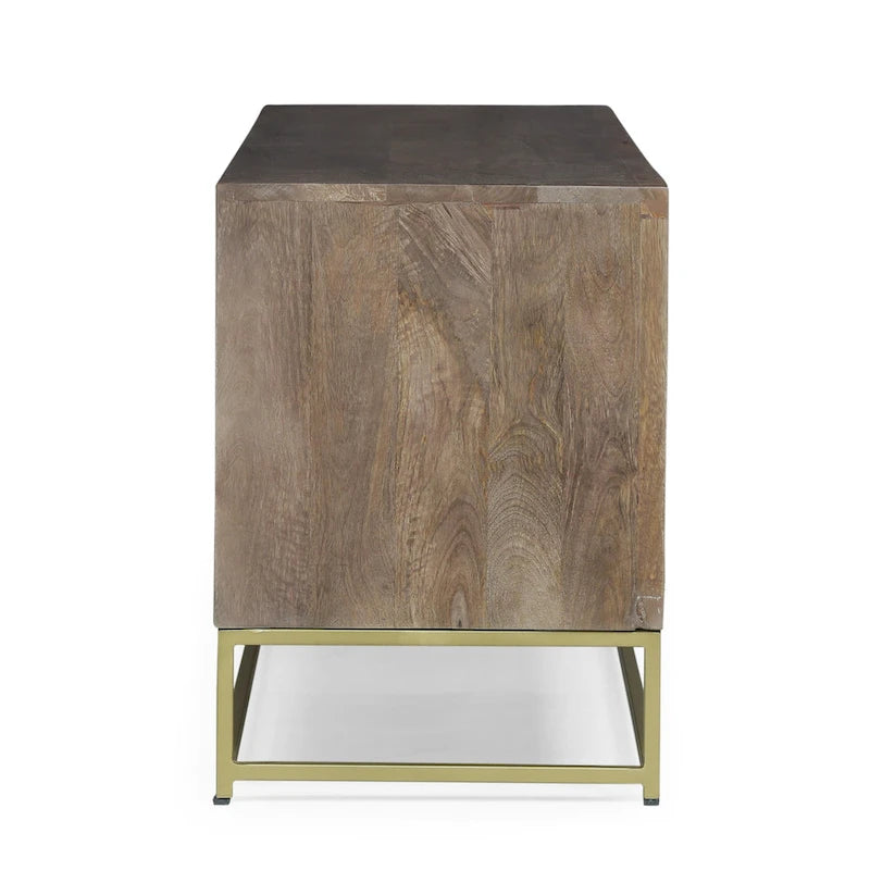 Cannonville Contemporary Wooden TV Stand by Christopher Knight Home