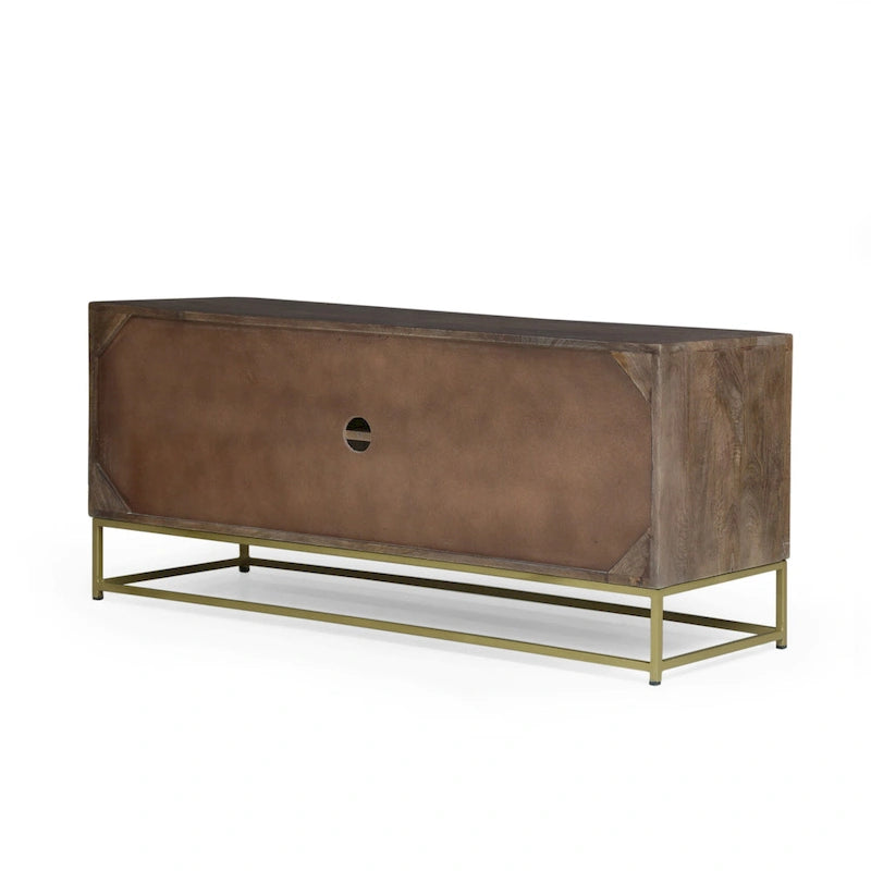 Cannonville Contemporary Wooden TV Stand by Christopher Knight Home