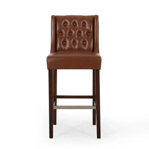 Bayliss Contemporary Wingback Barstools (Set of 2) by Christopher Knight Home