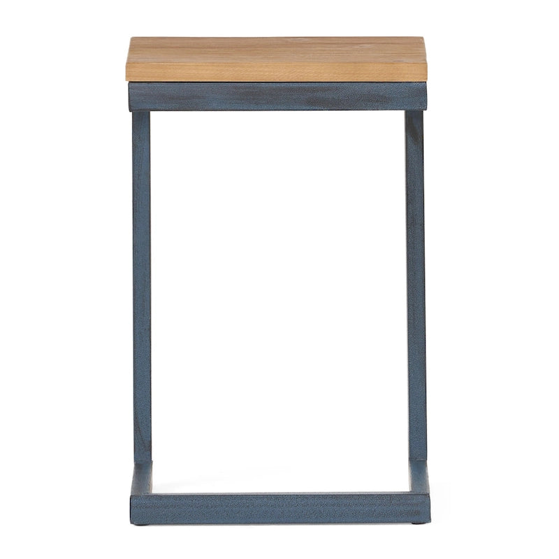 Darlah Modern Industrial Firwood Nesting Tables (Set of 3) by Christopher Knight Home