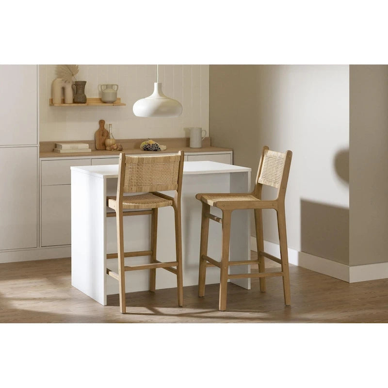 South Shore Balka Rattan Stool