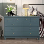 Lacquer Dresser 55.1Wide Storage Chest Storage Dresser Bedroom