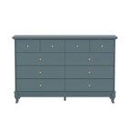 Lacquer Dresser 55.1Wide Storage Chest Storage Dresser Bedroom