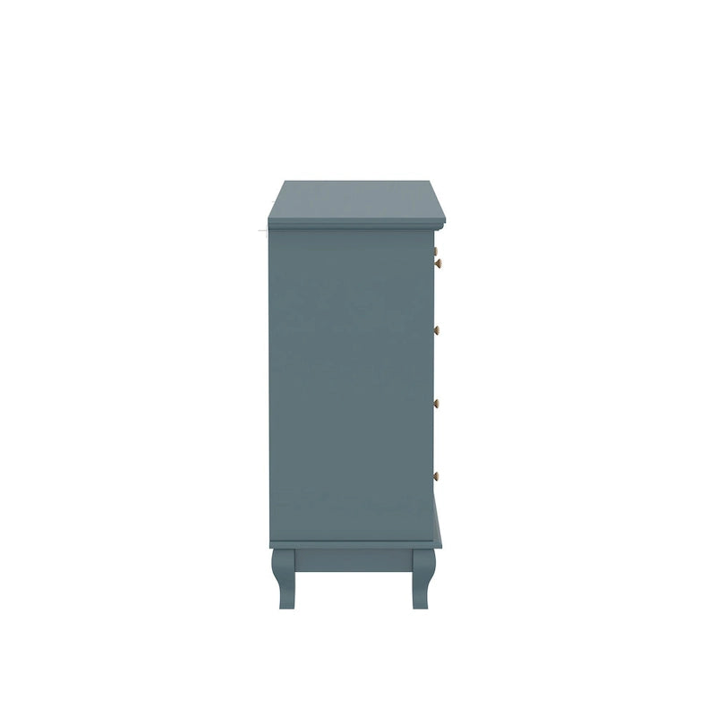 Lacquer Dresser 55.1Wide Storage Chest Storage Dresser Bedroom