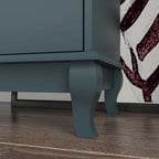 Lacquer Dresser 55.1Wide Storage Chest Storage Dresser Bedroom