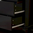 Lacquer Dresser 55.1Wide Storage Chest Storage Dresser Bedroom