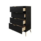 CraftPorch Contemporary 4-Drawers Wooden Chest