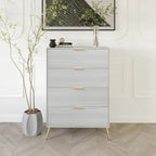 CraftPorch Contemporary 4-Drawers Wooden Chest