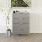 CraftPorch Contemporary 4-Drawers Wooden Chest