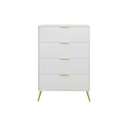 CraftPorch Contemporary 4-Drawers Wooden Chest