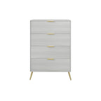CraftPorch Contemporary 4-Drawers Wooden Chest