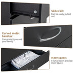 4-Drawer Nightstand Dresser with USB