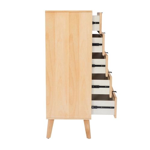 Adelphi Rattan 5-Drawer Chest