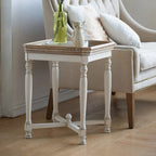 Square Wooden Side Table
