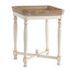 Square Wooden Side Table