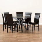 Jeane Modern and Contemporary 7-Piece Dining Set