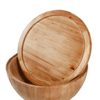 35.43Vintage Style Bucket Shaped Coffee Table for Living Room