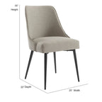 Steve Silver Orrick Upholstered Dining Chair (Set of 2)