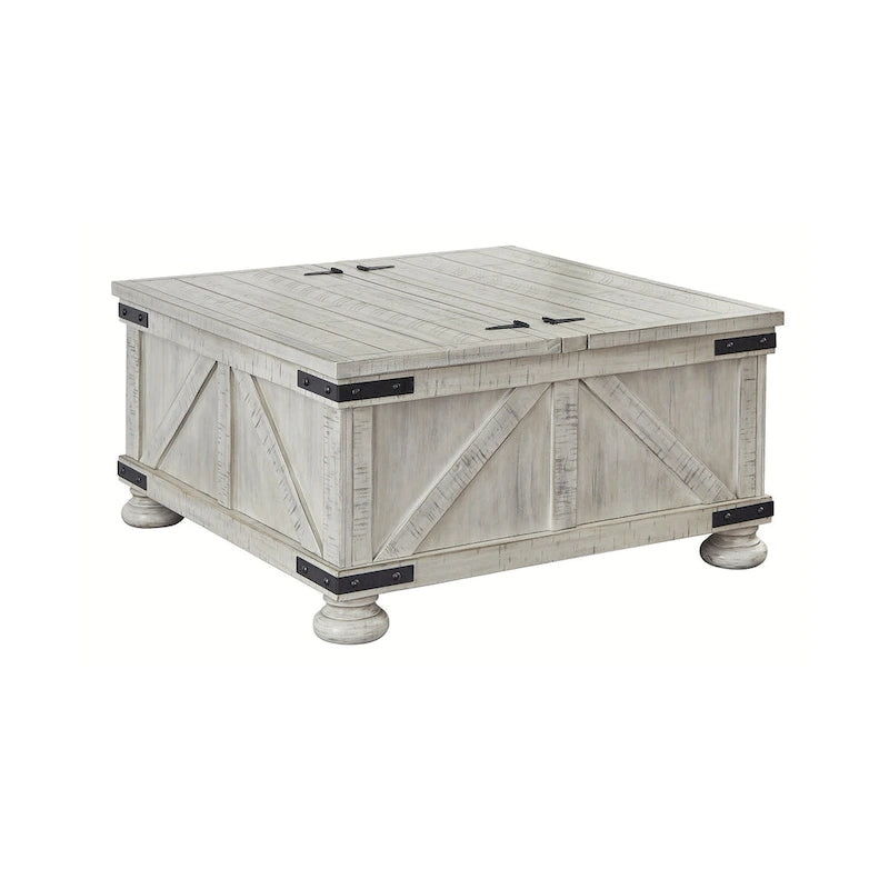 Signature Design by Ashley Carynhurst Cocktail Table with Storage - 36W x 36D x 18H