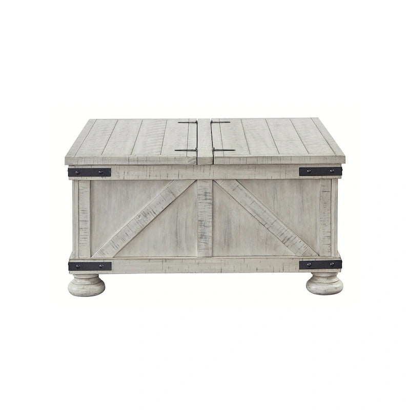Signature Design by Ashley Carynhurst Cocktail Table with Storage - 36W x 36D x 18H